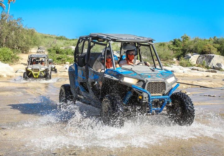 Razor over river in los cabos