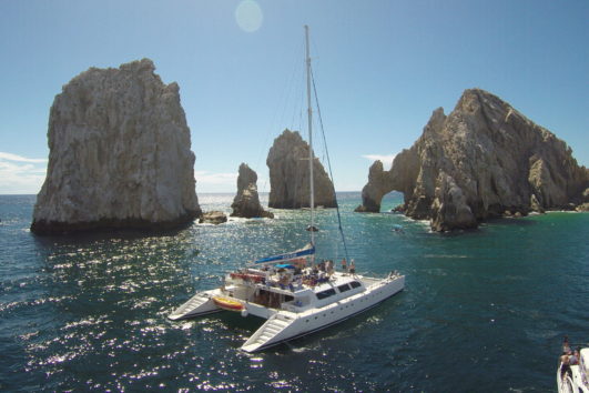 Catamaran Los Cabos Happy hour cruise